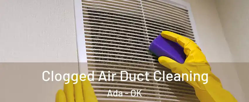  Clogged Air Duct Cleaning Ada - OK