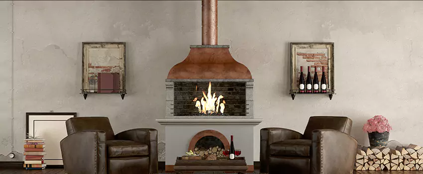 Thelin Hearth Products Providence Pellet Insert Fireplace Installation in Ada, OK